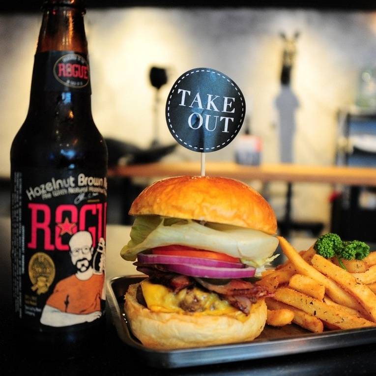 體驗縮圖 - 台北大安區早午餐【Take Out】美式漢堡、下午茶咖啡 2~3人體驗