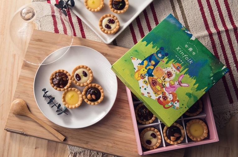 體驗縮圖 - 宅配【卷卷蛋糕】Kinfolk綜合塔禮盒-年度C/P值最高宅配甜點體驗