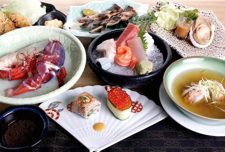 體驗縮圖 - 捷運西門站【梅村日本料理】  店內餐點任選! 豪華季節套餐，南非鮑魚、生魚片、握壽司  定食  