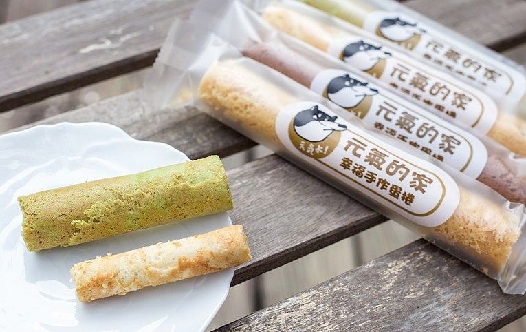 體驗縮圖 - 宅配【元氣的家】幸福手作蛋捲!! 紮實口感，給您滿滿元氣  4種口味元氣綜合蛋捲禮盒