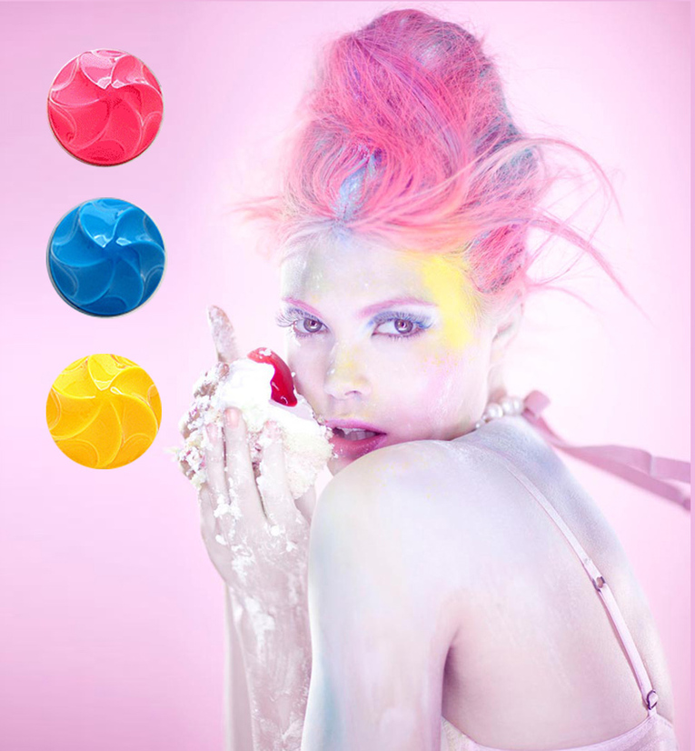 體驗縮圖 - 宅配 【DEXE 菲博國際】想簡單擁有不同髮色嗎?快速染色，頭髮造型輕鬆做! 任選5種染色魔髮球+1瓶定型髮膠噴霧  