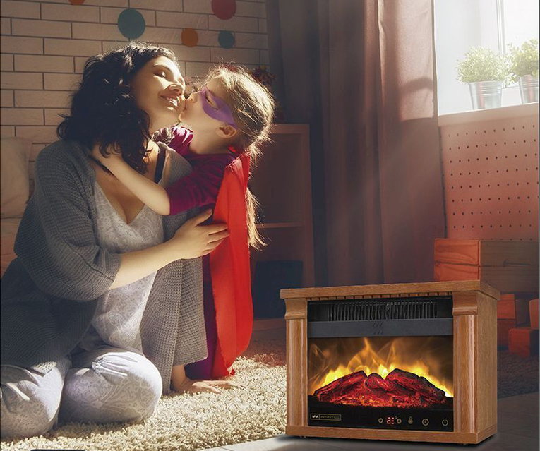 體驗縮圖 - 宅配【火焰山電壁爐】冬天不再手腳冰冷!快速暖房又省電