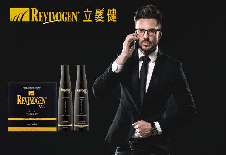 體驗縮圖 -  宅配【REVIVOGEN立髮健】強健髮根護髮膜、Bio賦活洗髮乳+鋸棕櫚洗護髮旅行組! 由美國皮膚科醫學博士研發，天然草本配方對抗落髮，使頭髮強健豐厚