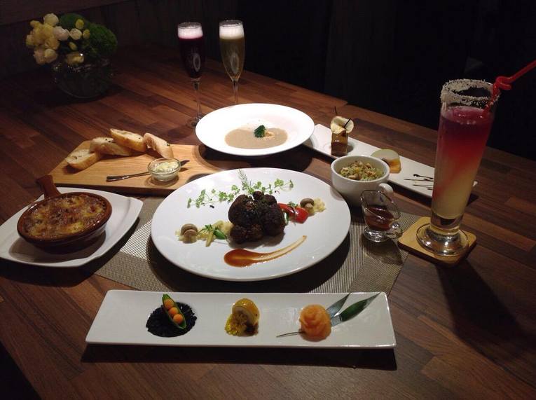 體驗縮圖 - 桃園市區【艾維農歐風素食】享浪漫法式雙人套餐，大蛋糕任選1顆+手工餅乾帶回家！P4  Fine Dining in Taoyuan Avignon Vegetarian Restaurant 