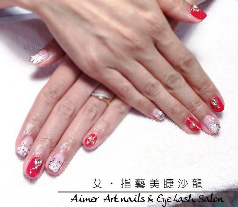 體驗縮圖 - 捷運中山國小【Aimer 艾‧指藝美睫】凝膠美甲 3D~6D嫁接睫毛，新年換新衣，睫毛指甲也要煥然一新！