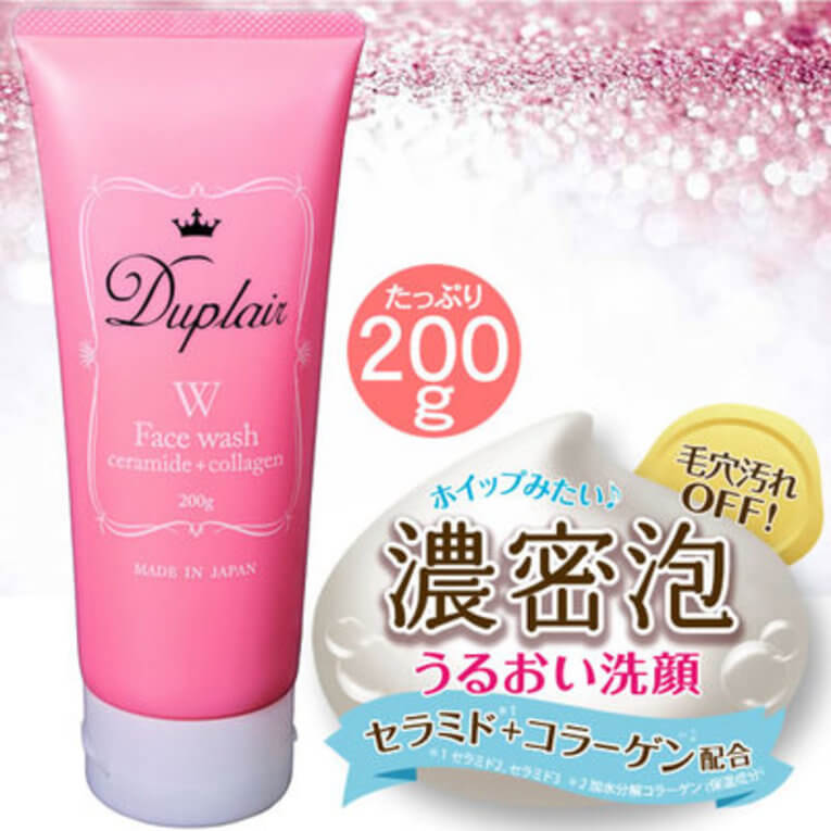 體驗縮圖 - 宅配-日本美妝【Duplair】雙重美肌膠原蛋白洗面乳，雙重保濕成分，泡沫濃密細滑，深層潔淨