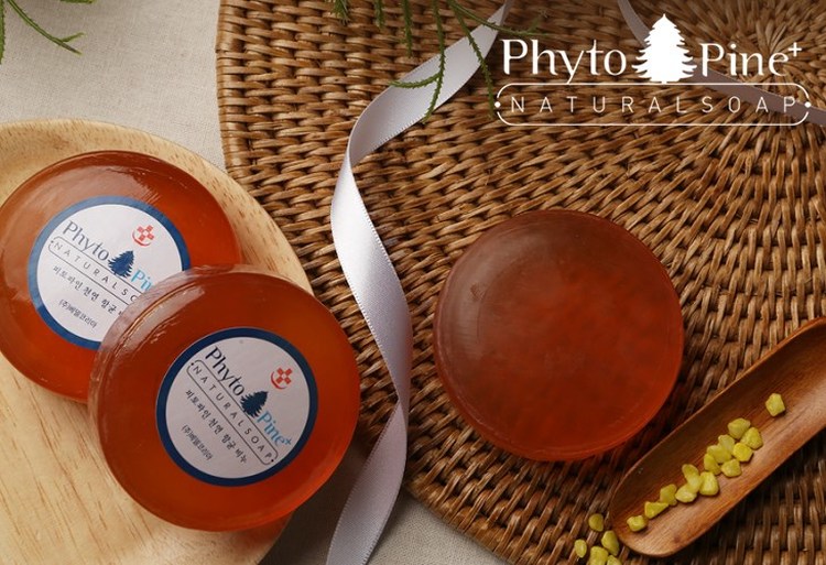 體驗縮圖 - 宅配【韓國PhytoPine+】天然松針抗菌芬多精舒壓急救皂，韓國電視購物、藥妝、OUTLET秒殺人氣商品！韓國稱為全民急救皂，全身上下從頭到腳都是用！小孩也可以用！