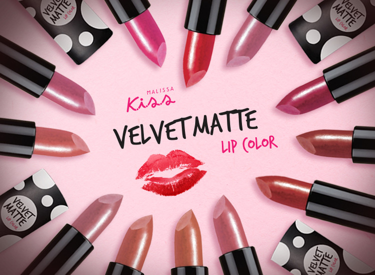 體驗縮圖 - 宅配【MALISSA KISS】霧面絲絨啞光唇膏，高度著色和豐富的色彩全面覆蓋，並配有柔軟的觸感啞光，增強嘴唇保濕，長達四小時提供防乾燥的保護層！