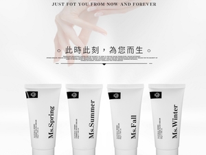 體驗縮圖 - 宅配【Vash】春夏秋冬護手霜組，櫻花、馬鞭草、玫瑰、薰衣草四種天然植萃散發迷人的清新香氣，添加乳木果脂、大馬士革玫瑰花水、維他命E等成分讓手部肌膚佳被潤澤，擺脫乾燥給您水嫩纖纖玉手！