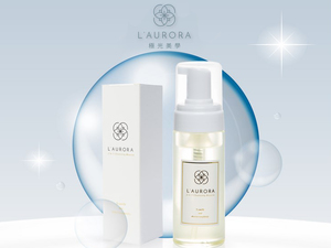 體驗縮圖 - 宅配【L'AURORA極光美學】洗卸合一亮白泡泡潔面乳，卸妝洗臉一瓶OK！紮實的慕絲泡泡，添加高保濕成分滋潤肌膚，溫和不刺激，洗後不緊繃乾澀，維持肌膚水嫩彈潤，讓肌膚深呼吸！