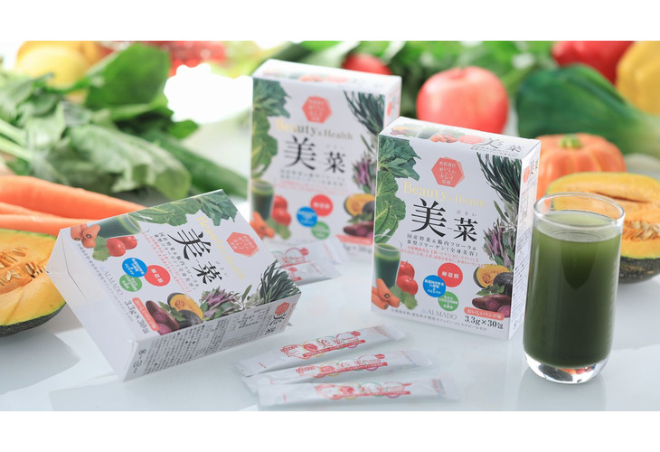 體驗縮圖 - 宅配【ALMADO】日本原裝卵殼膜美菜纖纖飲+ALMADO美菜專用雞蛋搖搖杯，比青汁更好喝更有效，健康美麗一杯搞定！11種日獨家本國產蔬菜+獨家成分卵殼膜+有孢子乳酸菌+膳食纖維，幫助維持消化道機能，做好體內環保自然更有活力！