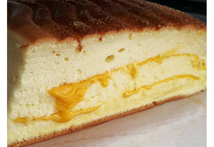 體驗縮圖 - 新北淡水【緣味】古早味現烤蛋糕，淡水老街最夯排隊美食！總是人潮滿滿的古早味現烤蛋糕，五種口味一次品嚐超爽快，原味、雙層起司、香酥肉鬆、爆漿巧克力、養生芝麻等您來享用！