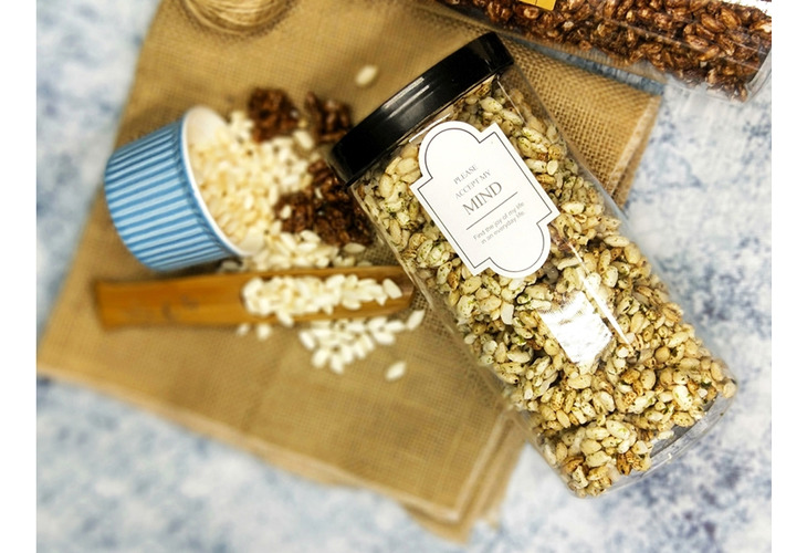 體驗縮圖 - 宅配【爆爆屋】爆米菓子，10種創新口味爆米香超涮嘴！古早傳統技藝x健康低溫烘焙x創意新口味，保留米香的天然香氣和營養、一口一個口感酥脆，讓人無法抗拒的米食美味，是您健康零食的新選擇！