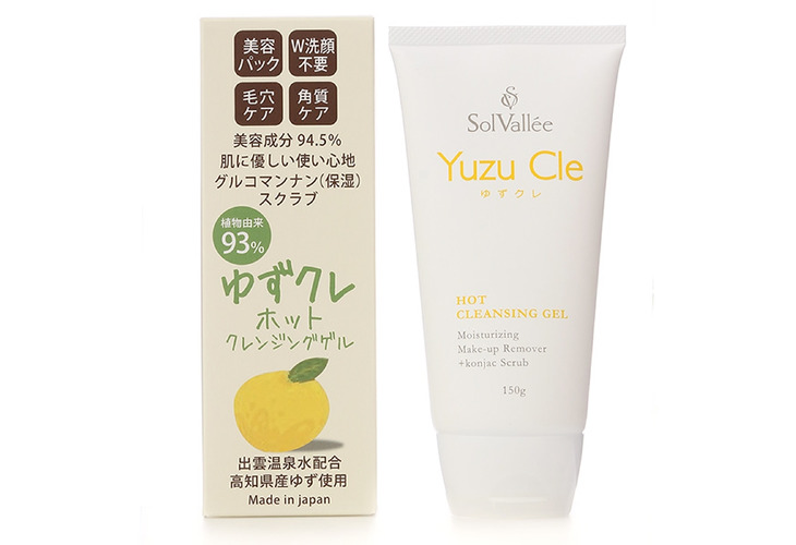 體驗縮圖 - 宅配【SolVall'ee】Yuzu柚子溫感卸妝凝膠＋柚子3D緊緻凝露，日本樂天銷售NO.1！萃取日本高知縣國產柚子果實精華，洗卸兩用溫和清潔，多重功能All in one！採用含有豐富的礦物質的出雲温泉水，保濕、緊緻彈力，對肌膚溫和不刺激的令人驚訝！