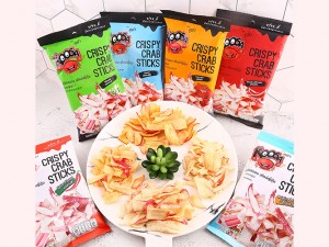 體驗縮圖 - 宅配【泰國 KOOSA】蟹肉餅乾，6種口味一次滿足，泰國國民小吃排行榜第一！由100%蟹肉棒製成，含有豐富蛋白質，低脂肪、無味精、無防腐劑，且通過國際食品認證，可以安心食用！