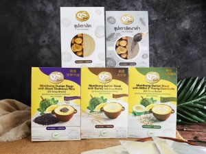 體驗縮圖 - 宅配【QS SOUP】素食可用-泰國養生栗子湯、芝麻栗子湯、金枕頭榴槤糯米湯、金枕頭榴槤大麥湯、金枕頭榴槤小米椰子湯(隨手可得的餐廳美味)~養生健康湯品，可以補充老人、孕婦、青少年所需營養!